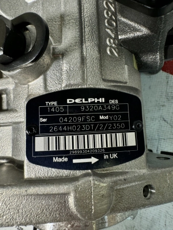 Топливный насос высокого давления Delphi 9320A340G / 9320A349G / 2644H023/22R (оригинал)